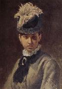 Ilia Efimovich Repin Edwards million Lease Kristeva France oil painting artist